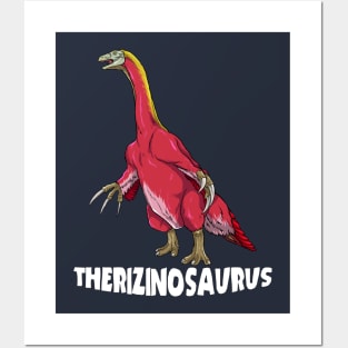 Therizinosaurus Dinosaur Design Posters and Art
